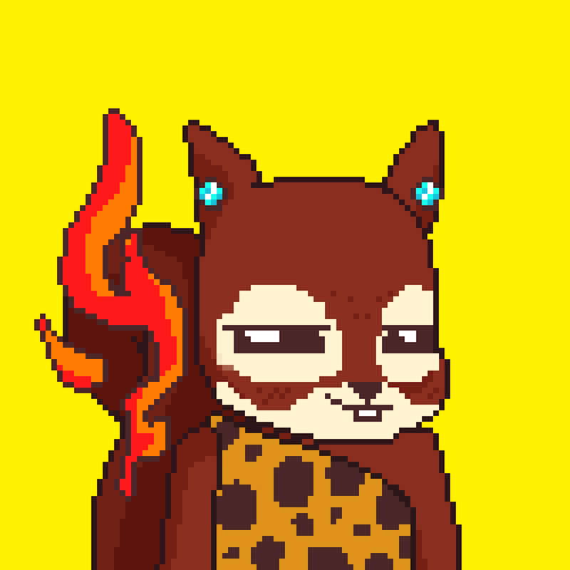 Pixel Squirrels #3489